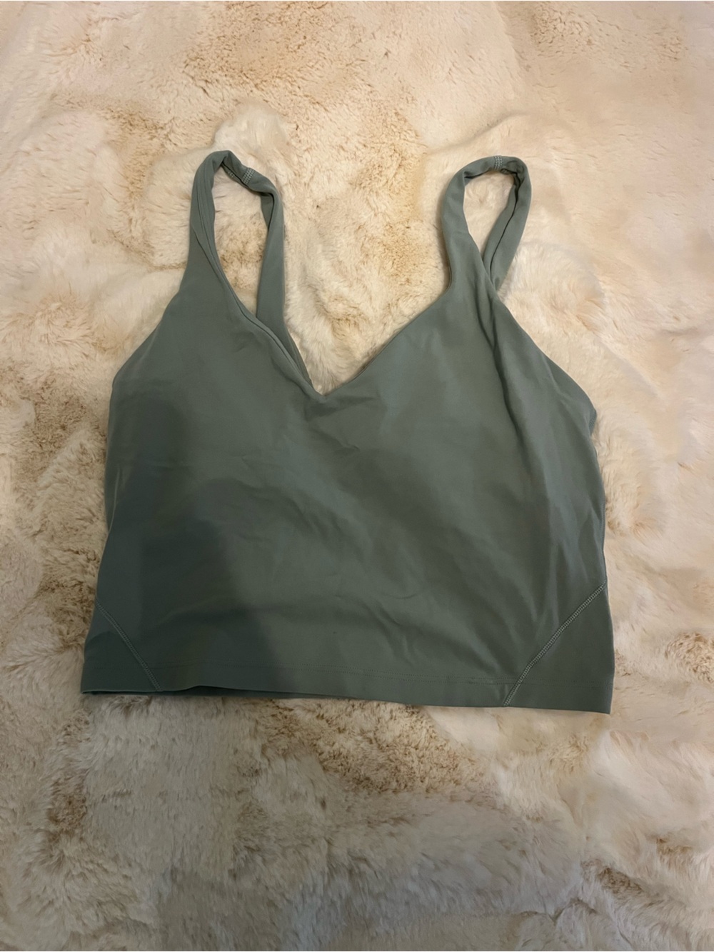 lululemon athletica Sage Green Align Cropped Tank